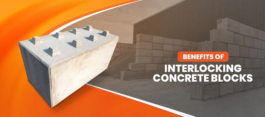 Benefits interlock concrete blocks