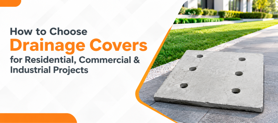 How to Choose Drainage Covers for Residential, Commercial & Industrial Projects