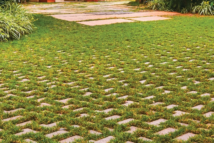 Concrete Grass Paving 