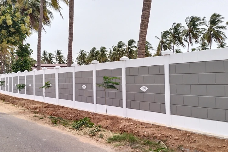 Concrete Precast Boundary Wall