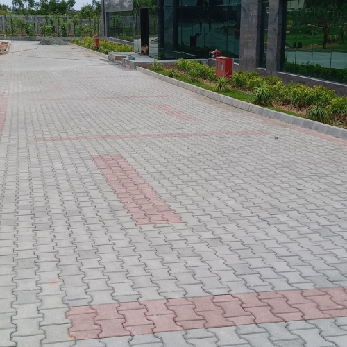 Residential Red Pavers