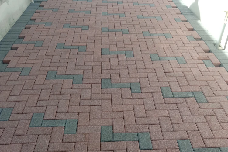 Shot Blast Brick Paving Stone